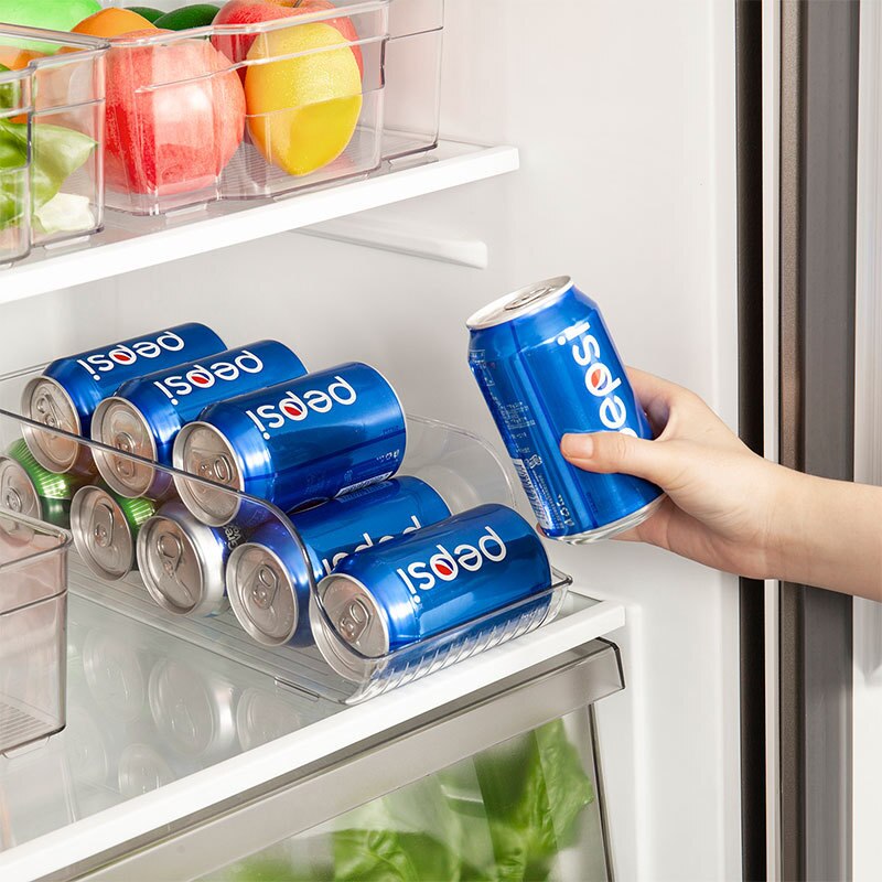 Fridge Food Fresh Keep Storage Box Refrigerator Organizer Bins Stackable Vegetable Fruit Meat Fresh Box Freezer Organizer Tool