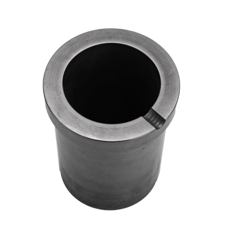 Creuset en Graphite de haute pureté, fusion de 1Kg /3Kg, transfert de chaleur efficace pour les parfums métalliques en or et en argent à haute température