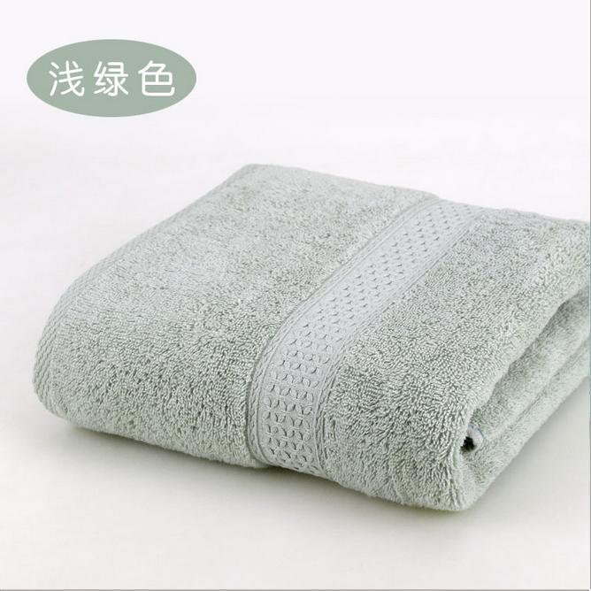 Large Bath Towels for Adults, 100% Cotton, Solid Terry, Beach Towel, Absorbent Yoga Shower Towels Bathroom, , 70*140cm: MULTI