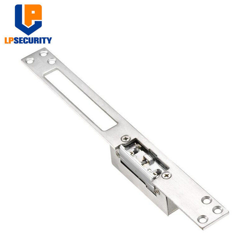 DC12V Long panel Dual port Electric Strike door lock Cathode lock Fail Secure /safe adjustable