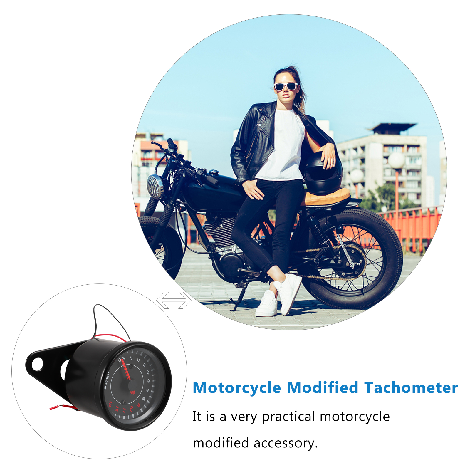 Motorcycle Tachometer Modified Tachometer Motorcycle Speeds Meter Tachometer