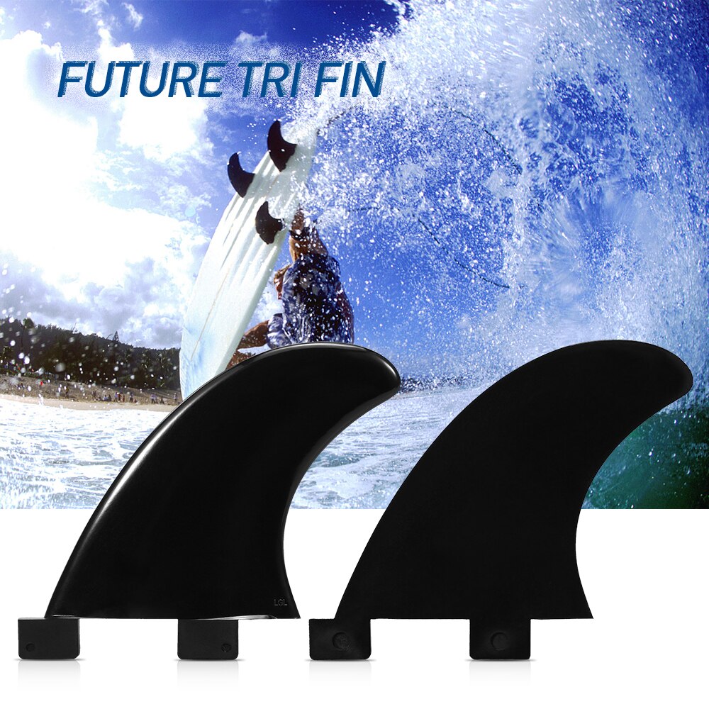 3PCS / 2PCS FCS Fins Surfboard Fin Thrusters Tir Fins Outdoor Water Sports Fiberglass Nylon Surf Fins GL / GX / M5 / G5