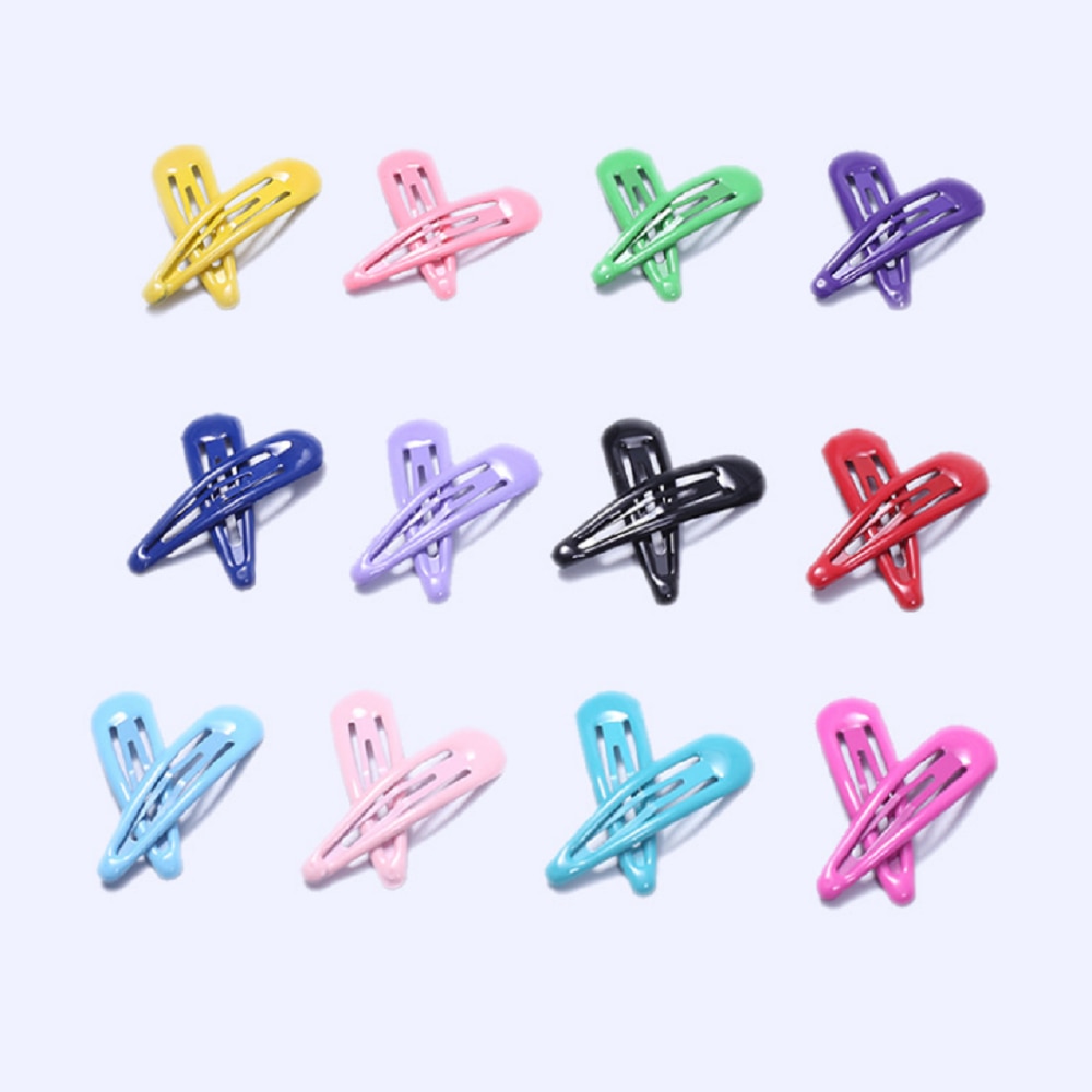 Barrettes à cheveux pour enfants, épingles colorées, couleur bonbon, 1 pièce, accessoires