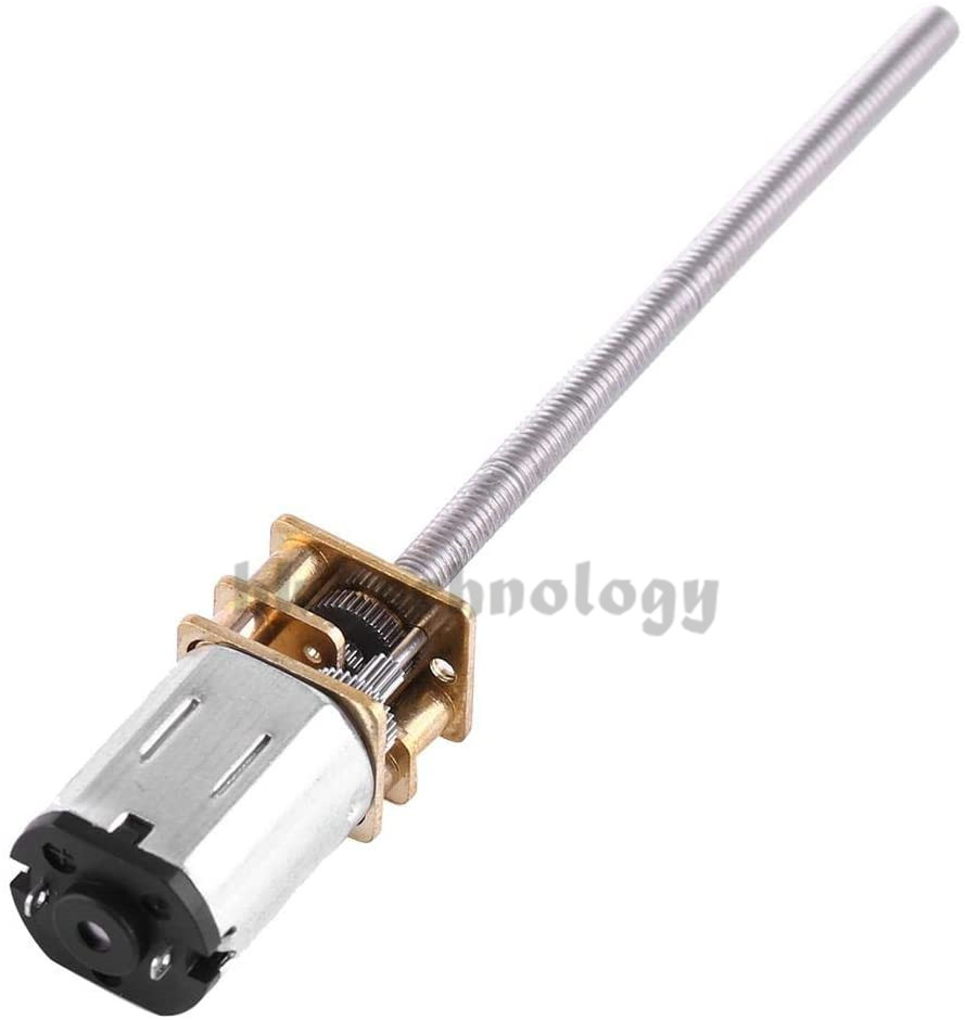 Dc Motor 3V/6V/12V N20 Mini Micro Metal Gear Motor DC Motors Shaft M3 x 55mm 15/30/60/100/150/200/300/400/500/600/800/1000 RPM