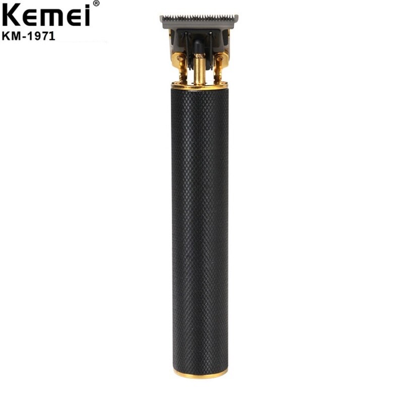 Kemei KM-1971 tondeuse à cheveux électrique Rechargeable sans fil pour hommes tondeuse à barbe 0mm tête à baldaquin tondeuse à cheveux découpeuse