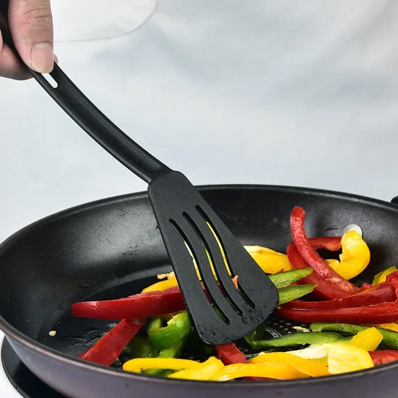 1/3PCS Nylon Keukengerei Set Keuken Koken Gereedschap Ingelaste Turner Effen Lepel Vork Kinderen Spade vork Lepel Servies
