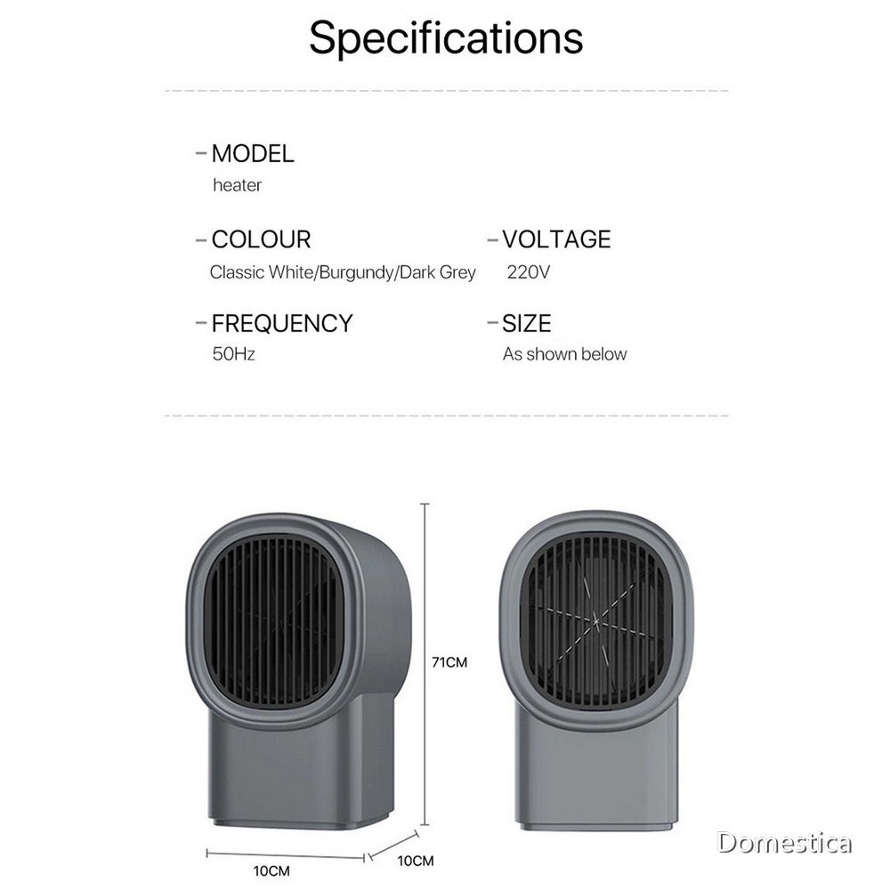 110-220V Wall-Outlet Mini Electric Air Heater Powerful Warm Blower Fast Heater Fan Stove Radiator Room Warmer For Home Office