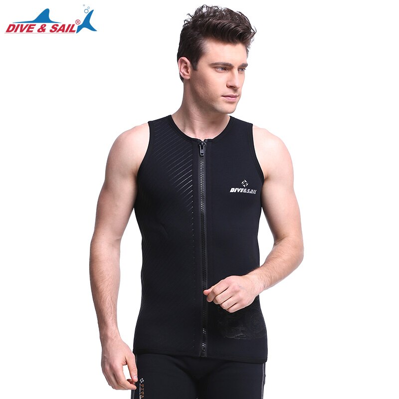 tauchen &Ampere; Segel 3 MM Neopren Keine Ärmeln Gesamt Männer Neoprenanzug Tauchen tauchen Weste Schnorcheln Innen Nass Anzug Winter Schwimmen warme Surfen stromaufwärts