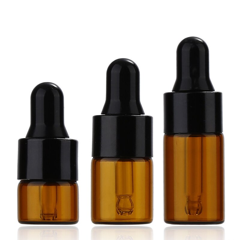 Glas Flüssigkeitstropfen (16 Packung) | 1ml Ätherisches Öl Pipette | Kalibriertes Glas Pipetten für Make-up, Kunst, Pflanzen & Flüssigkeiten