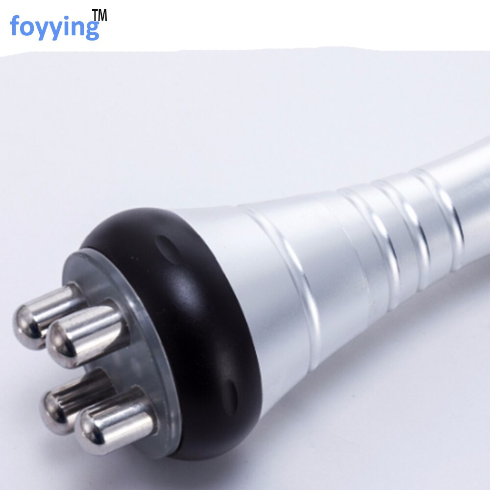 foyying 40K Ultrasonic Cavitation Wand for Body Slimming Ultrasound Cavitation Machine Super Sonic Body Massage Weight Loss Acce: Silver