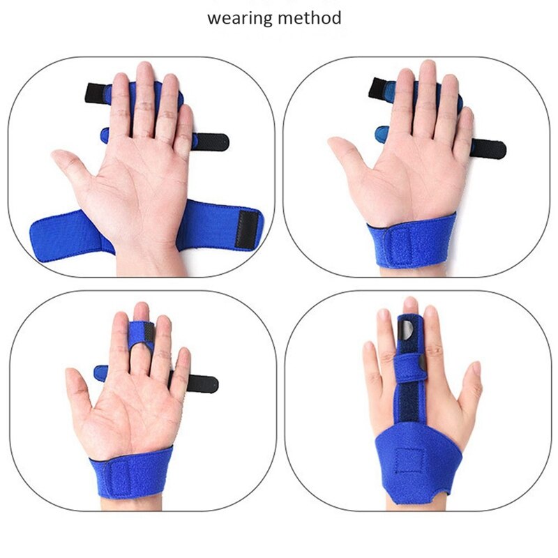 Adjustable Finger Corrector Splint Trigger for Treat Finger Finger Guard Splint Stiffness Pain ping Clicking