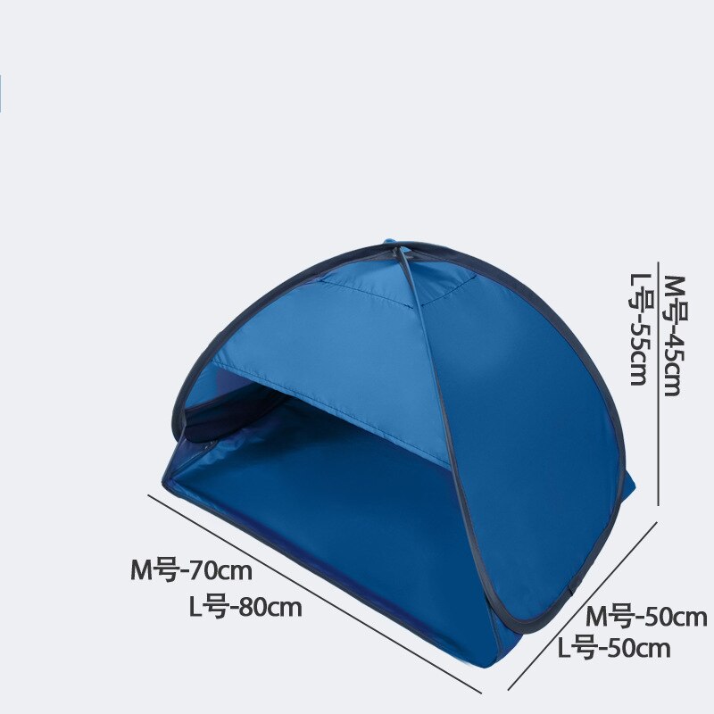 Sombrilla de playa abierta portátil para exteriores, carpa UV para acampar en la playa, automática, plegable: A-1PCS
