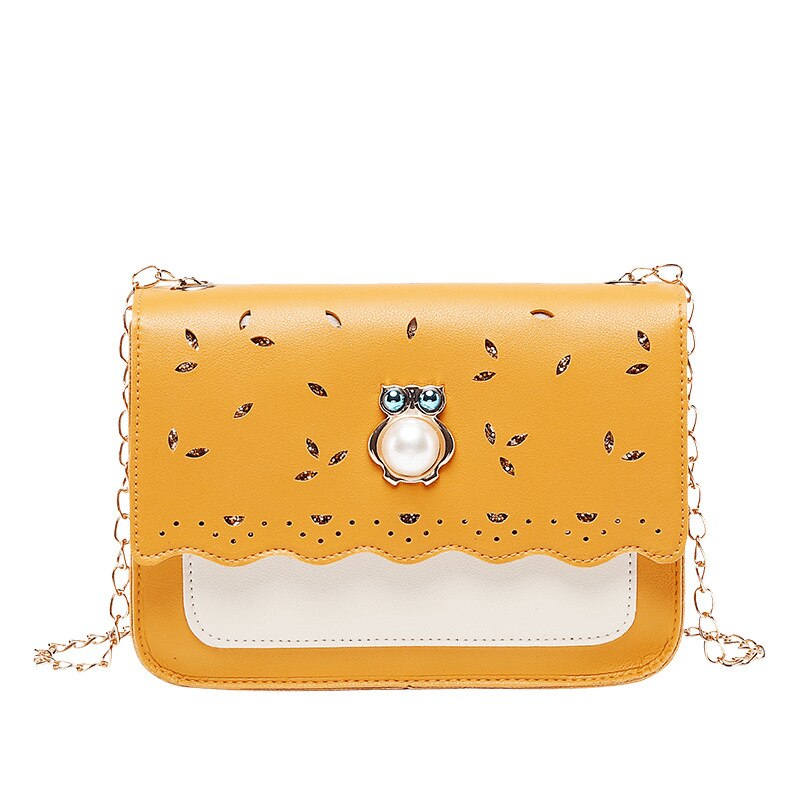 Crossbody Bag for Women Chain Mini Shoulder Bag Casual Small Messenger Bag Womens Cutout Handbags Purses Envelop Bags