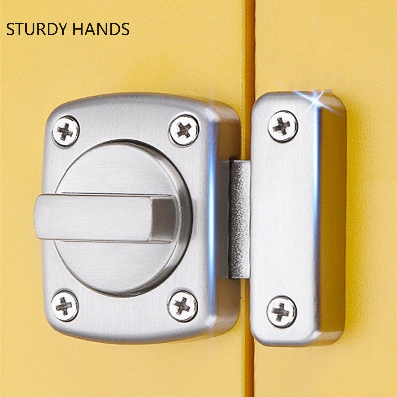 Zinc Alloy Universal Latch Lock Security Anti-theft Door Bolts Bedroom Drawer Privacy Catch Latch Furniture Hardware Tools