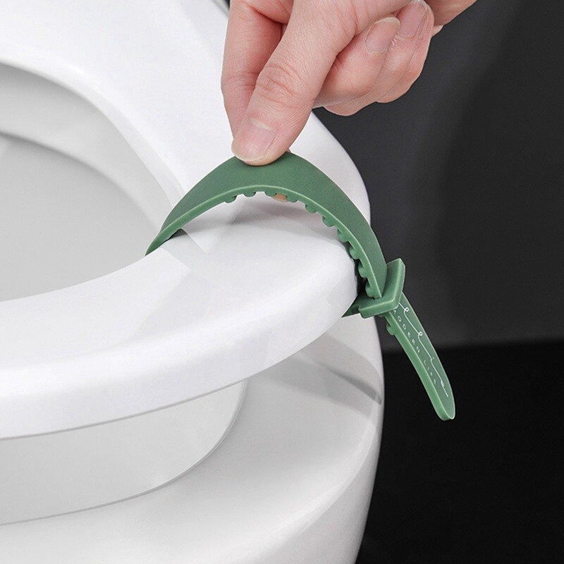 Silicone Toilet Seat Holder Sanitary Closestool Cover Toilet Seat Cover Lift Hand Toilet Lid Handle Flip Opener Bathroom Supply