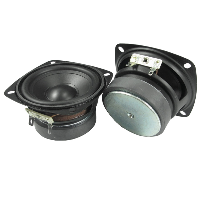 JABS 2Pcs 3 Inch Waterproof Portable Audio Speaker 15W Full Range Bluetooth Speaker Unit Bathroom Outdoor Loudspeaker