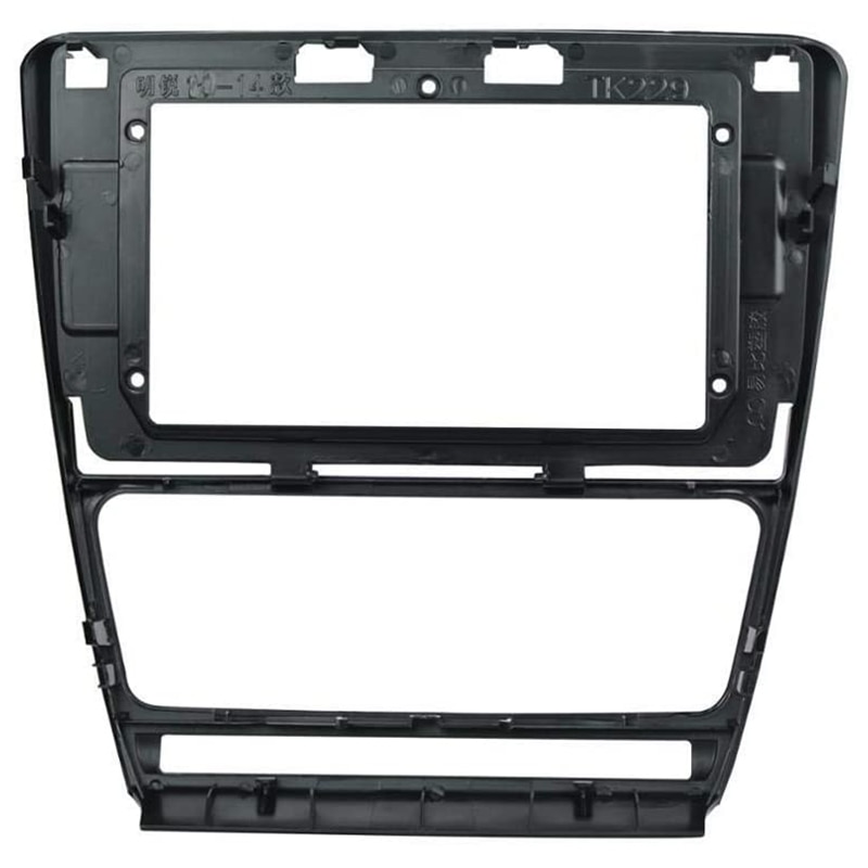 2 Din 10,1 pulgadas Fascia de coche para SKODA OCTAVIA 2007 Radio Estéreo Panel DVD marco en el tablero