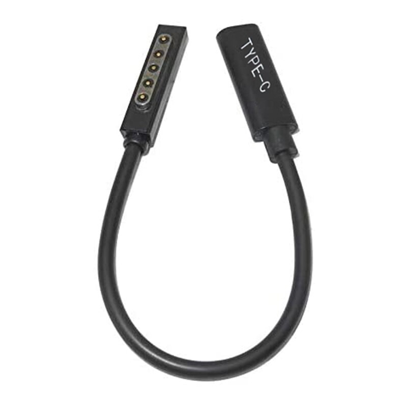 Cavo di ricarica PD di tipo C convertitore adattatore per caricabatterie USB C femmina per Tablet Microsof Surface Pro 1/2