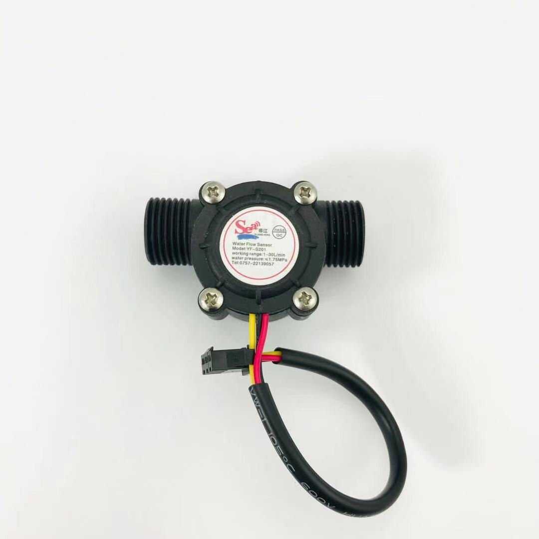 5V Water Flow Sensor YF-S201 iSentrol Flowmeter Hall Flow Sensor Water Control Liquid Flow Sensor Switch 1-30L/min 1.2MPa