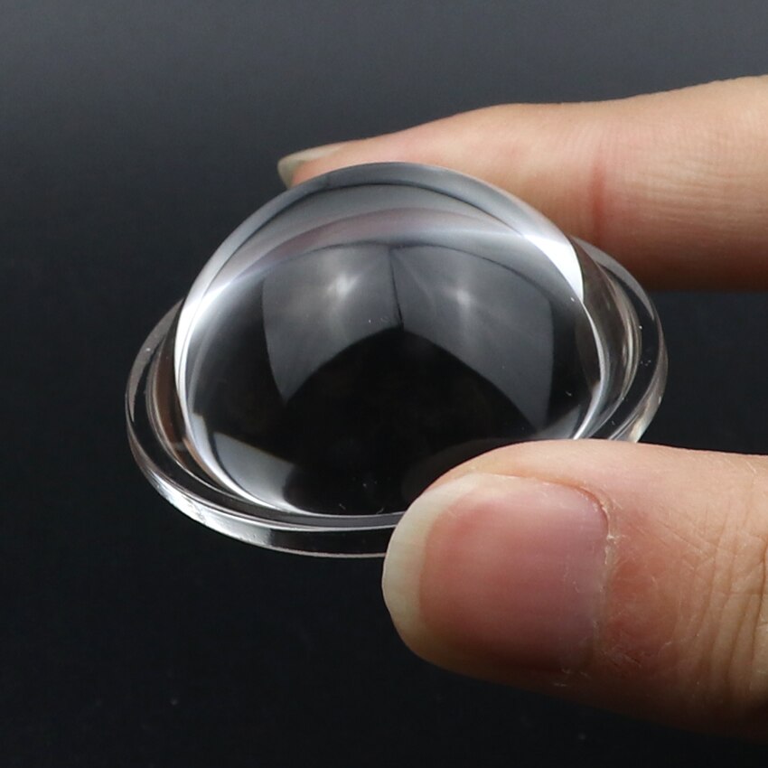 20 23 28 30 34 44 50 52 53 57 Plano Convex Optical Glass Lens for LED Flashlight Auto Car Lamp Spotlight Projection Light