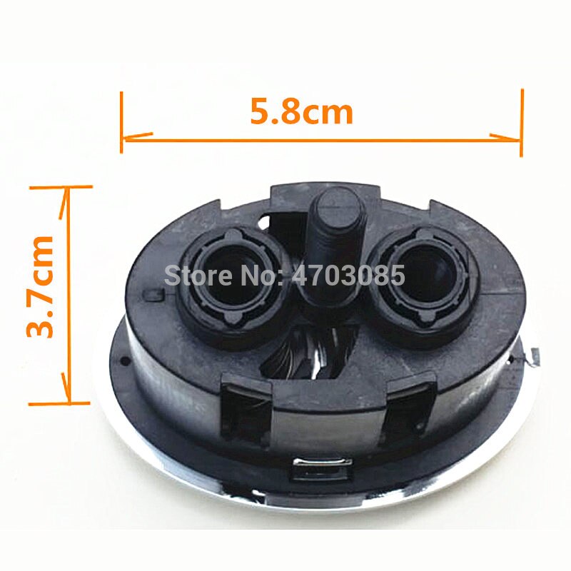 Toilet Oval flush push button,7X5cm Oval water tank ceramics cover Flush push button,Toilet double push button