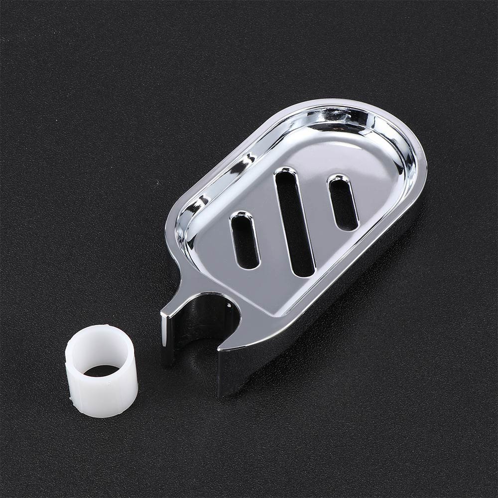 ABS Plastic Zeepbakje Houder Verstelbare Douche Staaf Dia Badkamer Gadget Zeep Pallet Douche Staaf Zeepbakje Box