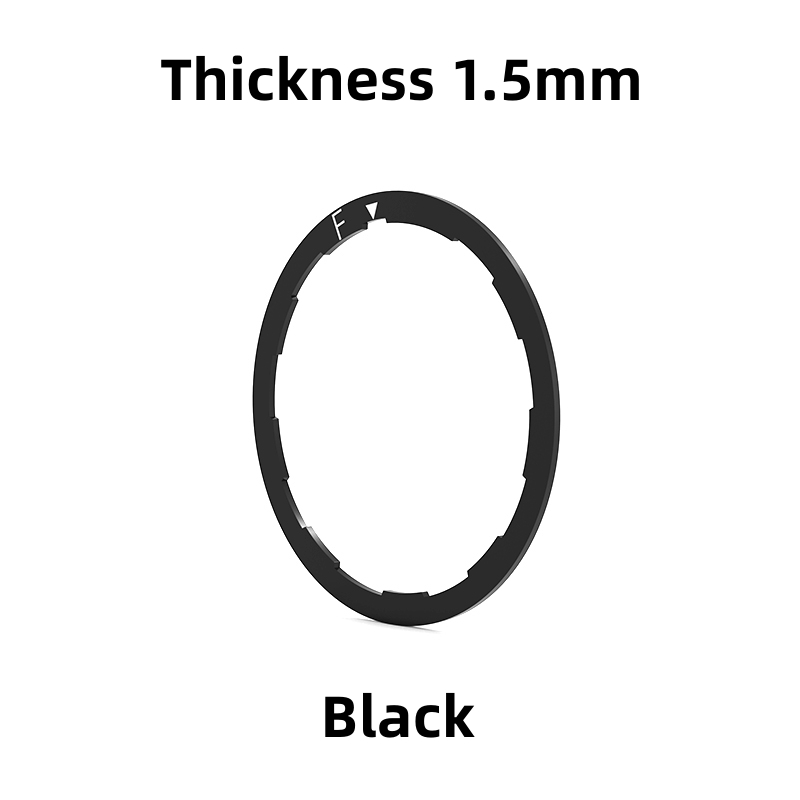 Bike Cassette Gasket Freehub Body freewheel Washer Freewheel Spacers Bicycle Hub Washer For Adjusting Bike Flywheel washer: Yellow