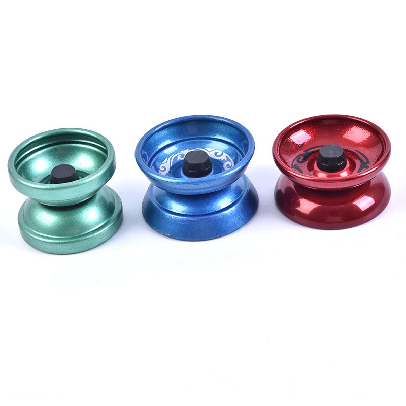 1pc yoyo aluminium alloy string trick yo-yo ball bearing for beginners adults children classic interesting toy