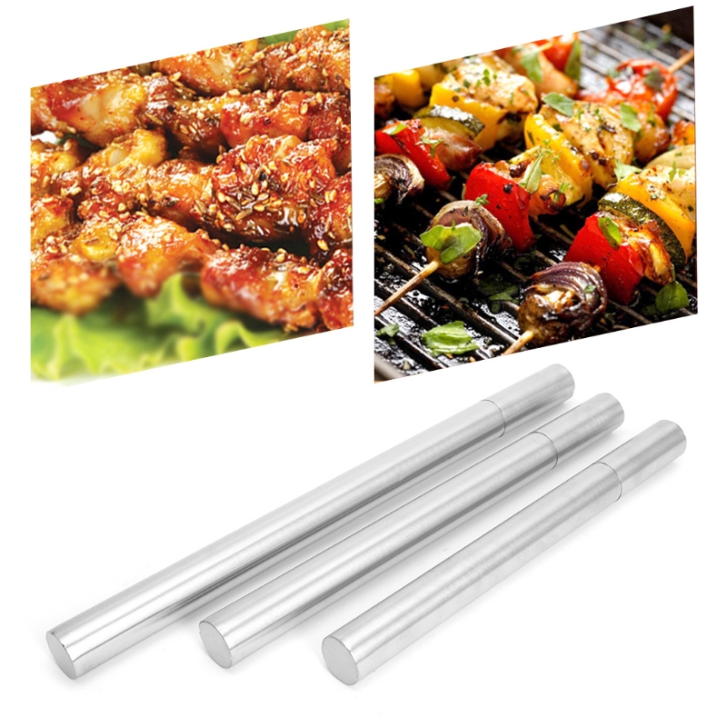 Barbeque Rvs Stok Spies Container Buis Keuken Organizer