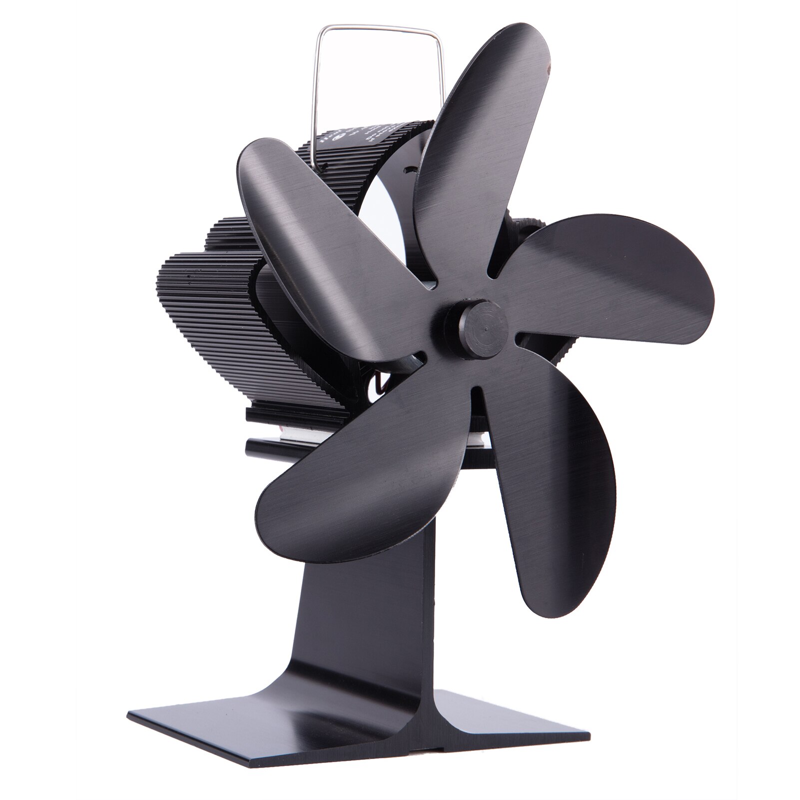 5 Fan Blades Heating Furnace Fan Family Wood Burning Furnace Circulating Warm Energy Saving Fuel Fireplace Parts SF101G