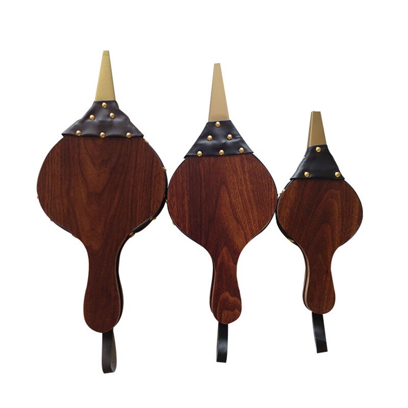 Souffleuse de cheminée en bois, accessoires de cheminée lumineux, Vintage, Antique, traditionnel, pour la maison