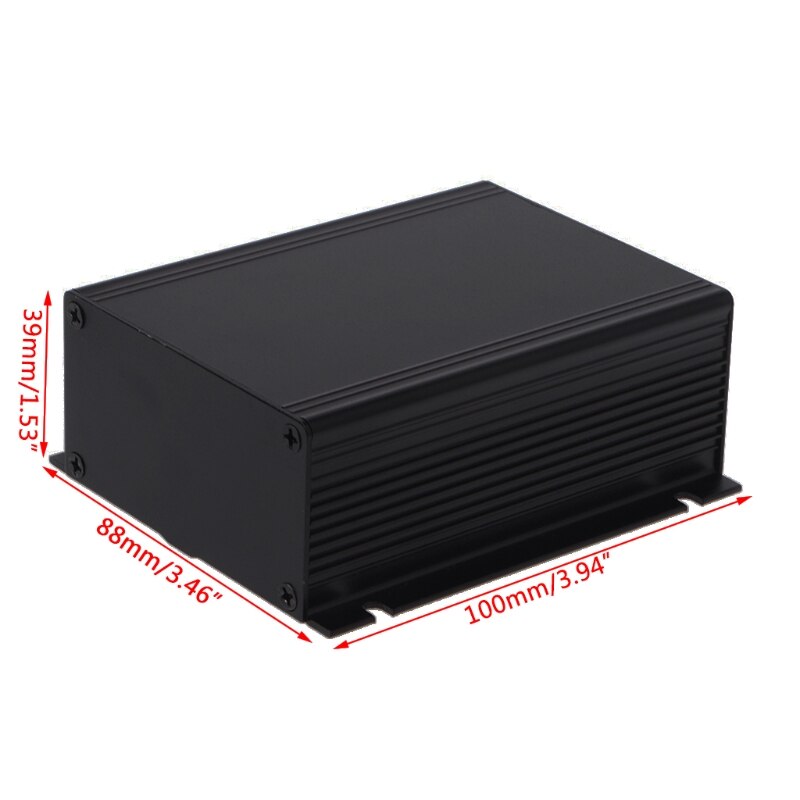 Aluminum Enclosure Case Electronic Project PCB Instrument Box 100x88x39mm