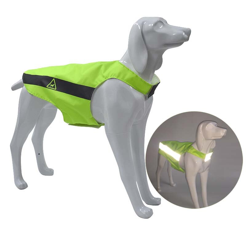 Pet Reflective Vest Adjustable Mesh Breathable Safety Jacket For Small Medium Large Dogs Rottweiler Doberman German Shepherd