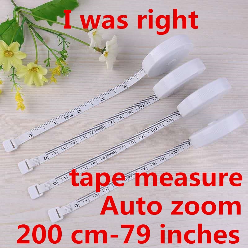 Cinta térmica de 200cm / 79 pulgadas, regla retráctil portátil, regla para medir la altura para niños Cm, herramienta de medición de costura