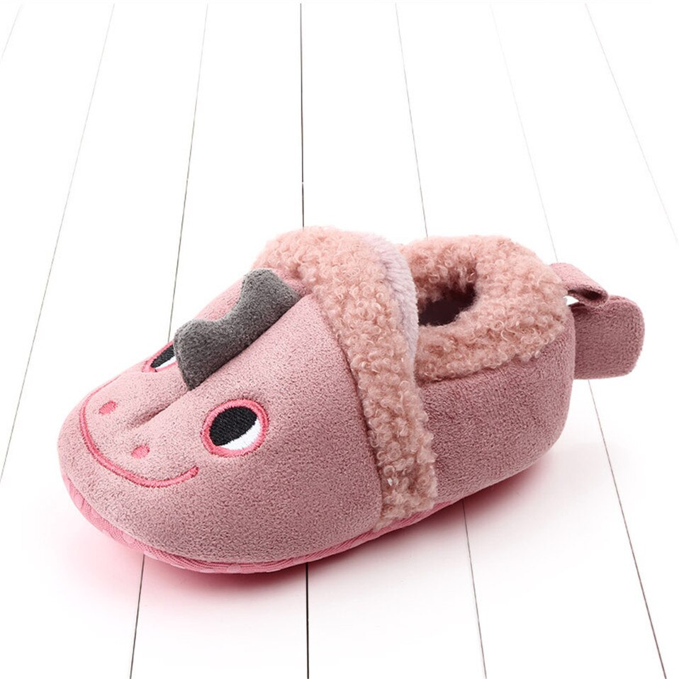Zapatos adorables para bebé, zapatillas para bebé, niño y niña, zapatos de cuna de punto, zapatillas antideslizantes de dibujos animados para bebé: Style 6 / 13-18 meses