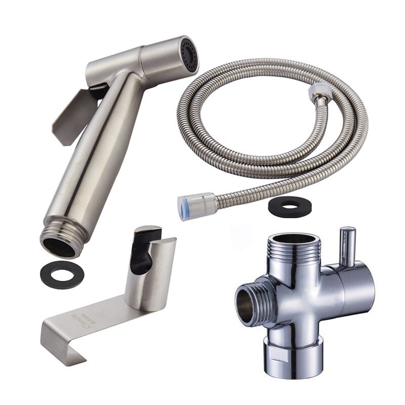 304 roestvrijstalen bidet toilet handdouche hygiënische douche wc douche bidet sproeier pistool handdouche toilet bidet
