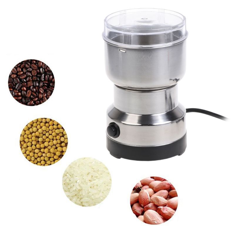 Kaffekværn rustfrie elektriske urter/krydderier/nødder/korn/kaffebønneformaling