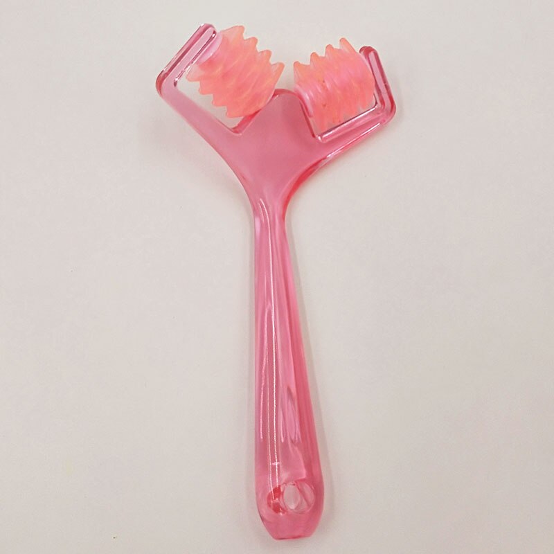 Slimming Chin Massage/Irregular feather wheel chin massage wheel/ Face Vibration Facial Beauty Roller /Massager Stick