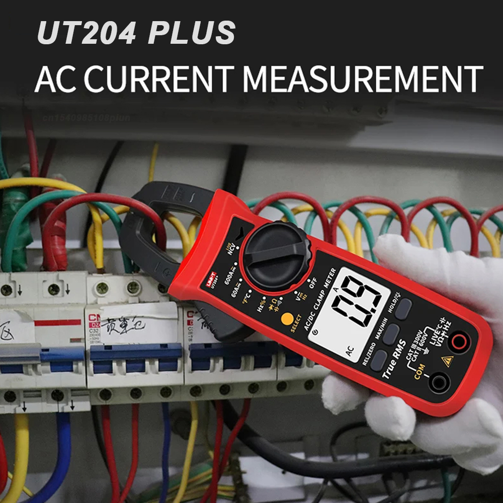 UNI T UT210E UT210D UT202A + UT204 PLUS Stroomtang Ampèremeter Digitale Elektricien Tool Elektrische Tester Multimeter