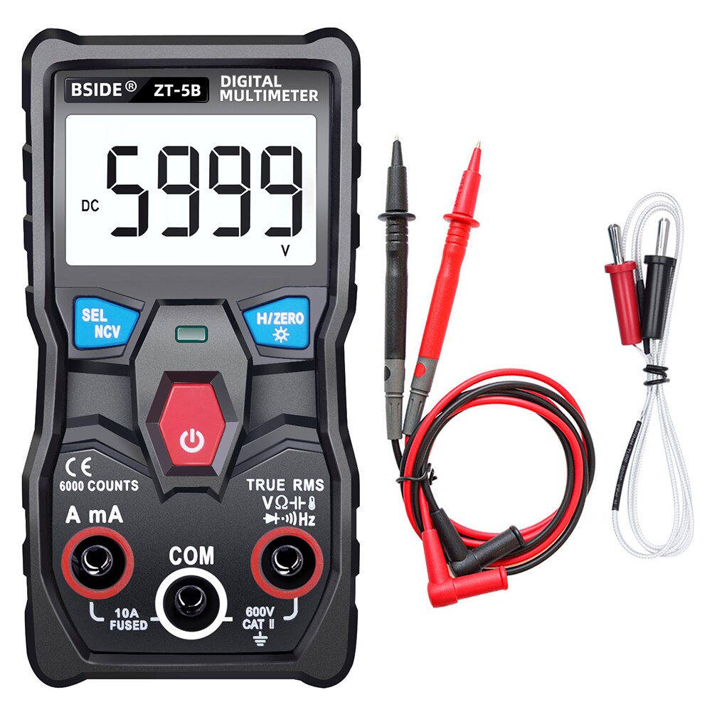 Digital Multimeter Bluetooth Wireless Technology Smart T-RMS Voltmeter Ammeter Auto Range Analog Capacitor NCV Tester Car Tool