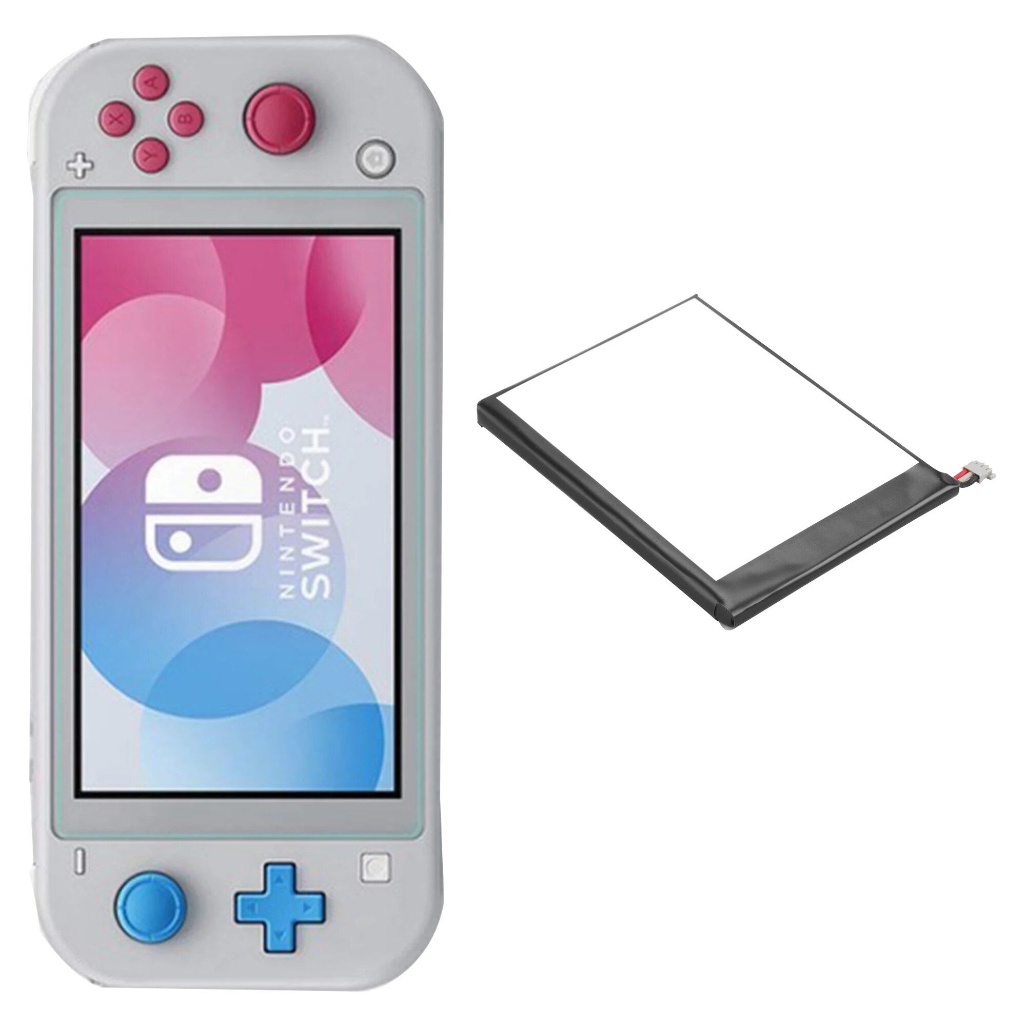 2 pièces HDH-003 batterie Rechargeable pour Nintendo Switch Lite Game Player 3.8v 3570mah Li-ion batterie avec des outils