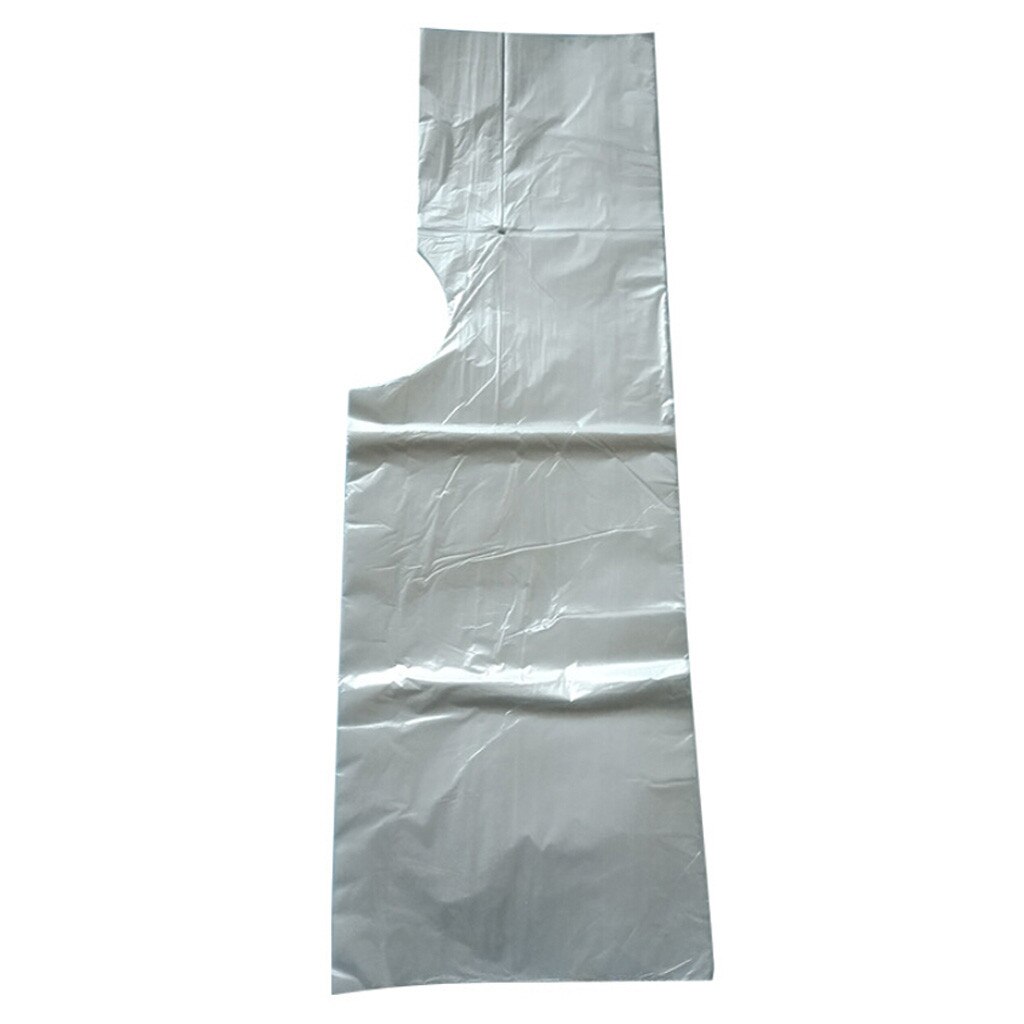 Waterproof Disposable Hair Salon Capes Washing Pads Shampoo Cape Hair Salon Disposable Waterproof Hair Washing Pad Clear Shampoo