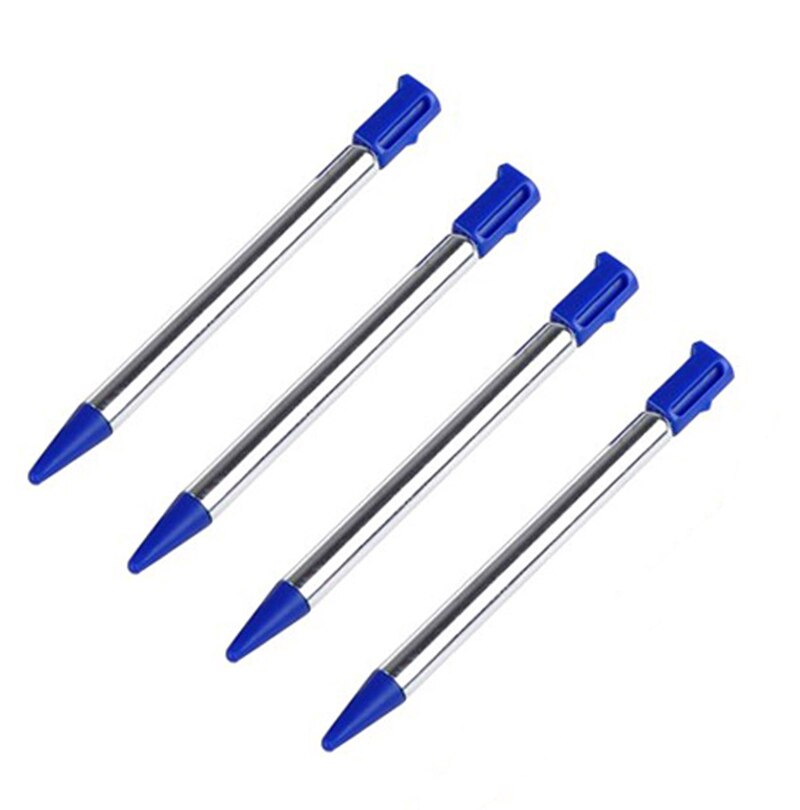 Wysuwany Metalowy Rysik do Ekranu Dotykowego 7-10cm do Nintendo 3DS - TOYILUYA: Niebieski