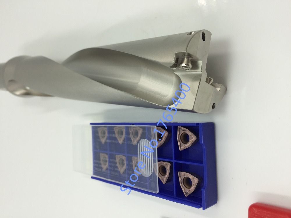 WCMT050308FN ACZ330 Hartmetall-Wendeplatten – 10 Stück, PVD-beschichtet, Für U-Bohrer, Halbfinishing & Finishing