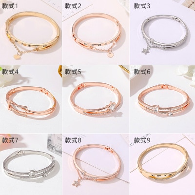 Korean version of the best-selling wild love geometric bracelet watch accessories to send girlfriends birthday