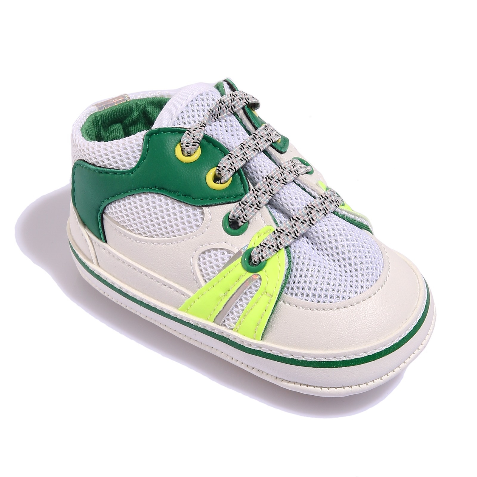 Ebebek lustige patik sommer Baby jungen schuhe: Grün / 17 18