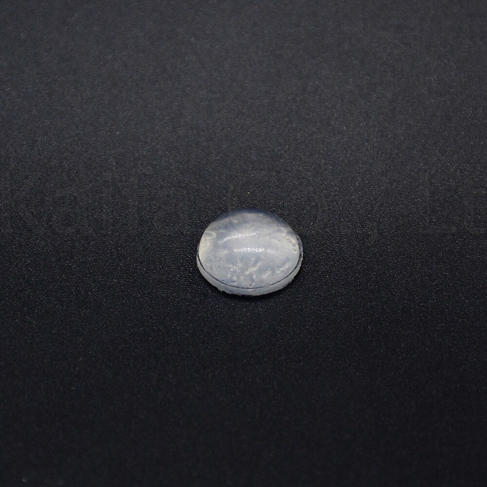 50PCS 11x 5mm Door Stops Self adhesive Silicone Pads Cabinet Bumpers Rubber Damper Buffer Cushion Furniture Hardware 11 * 5MM