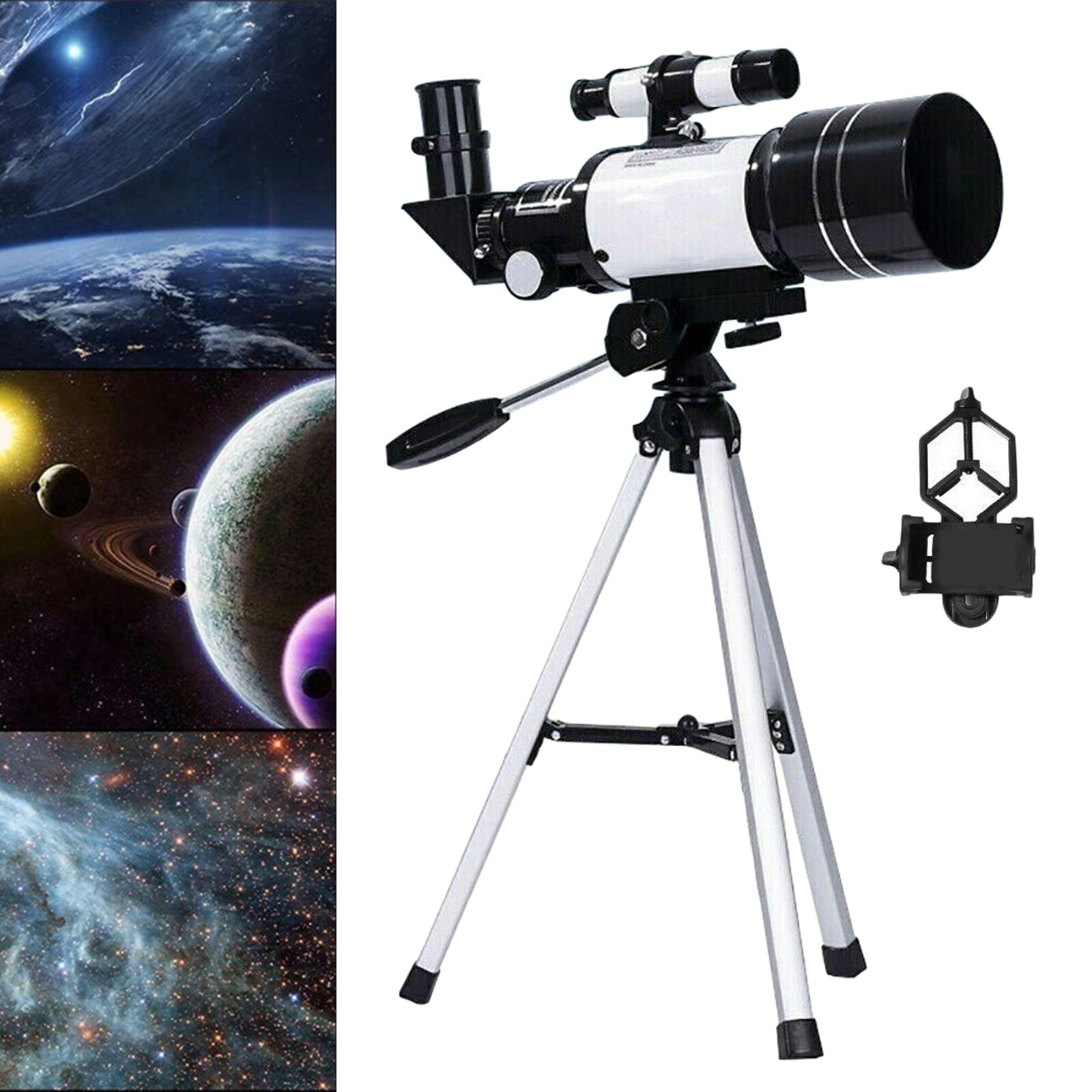 F30070 150X Astronomical Reflector Telescope Set With Tripod Durable