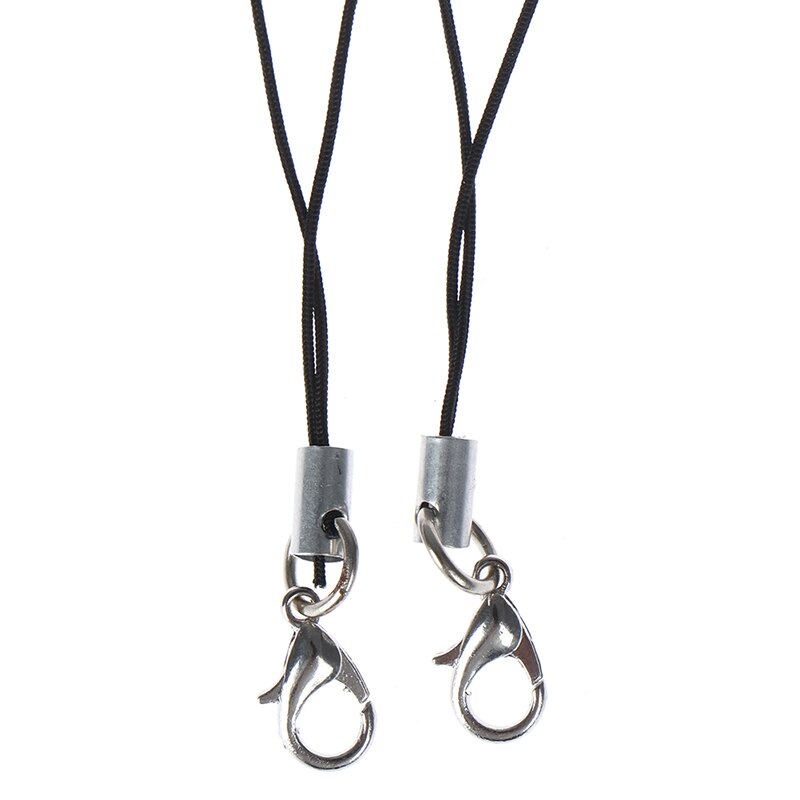 10 Pcs Lanyard Lariat Cords Lobster Clasp Rope Keychains Hooks Mobile phone Strap Charms Keyring Bag Accessories Key Ring