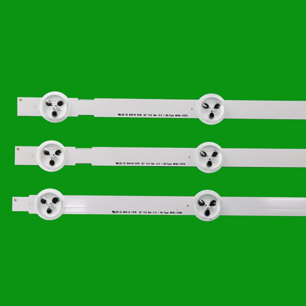LED Backlight Strip for LG 32" TVs - 7 LEDs - 6916L Series Replacement
